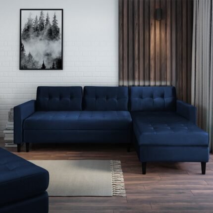 Mikkara Sleeper Corner Sofa Bed