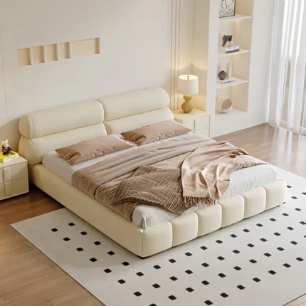 Curved Headboard Bed