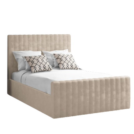 Mira Channel Tufted Bed