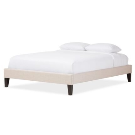 Modern Contemporary Fabric Upholstered Bed