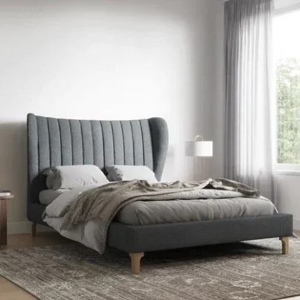 Nordin Winged Fabric Bed