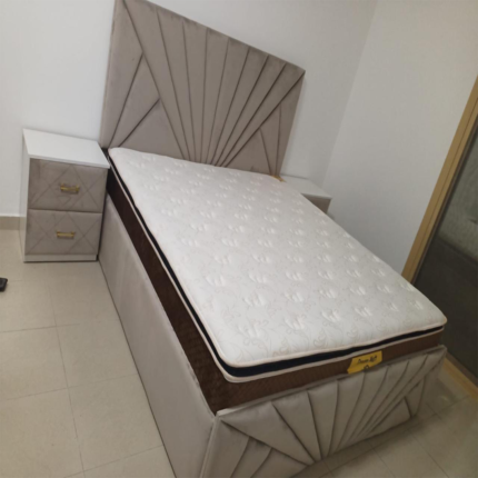 Radiant Fan Upholstered Bed