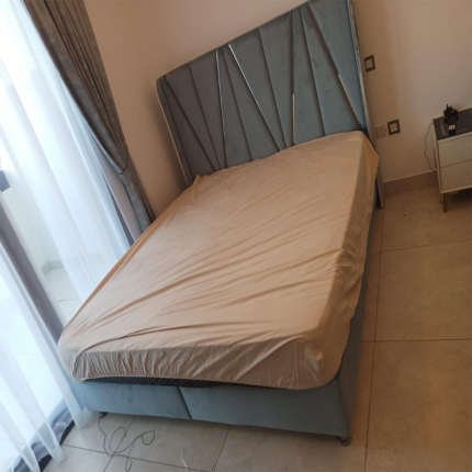 Aurora Panel Upholstered Bed
