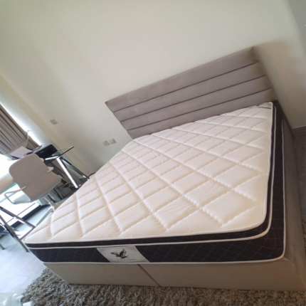 Modern Layered Panel Comfort Bed