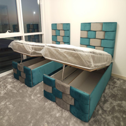 Verona Twin Storage Bed Set