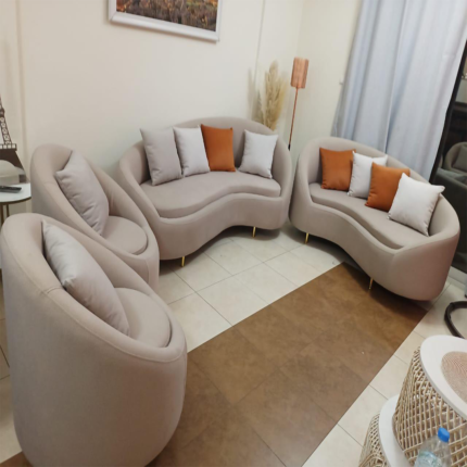 Serene Wave Living Sofa Set