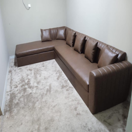 Cocoa Crest L-Shape Sofa