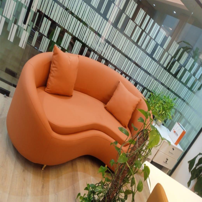 Amber Wave Accent Sofa